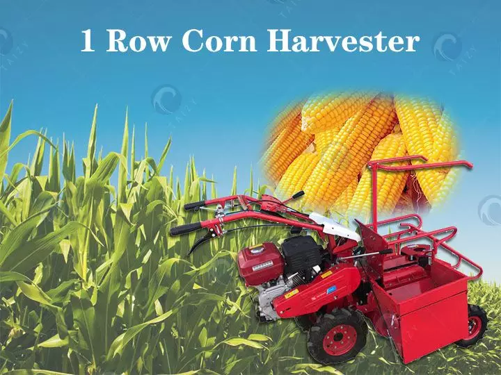 small scale corn harvester