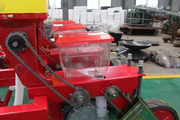 Detail Of The Maize Planting Machine