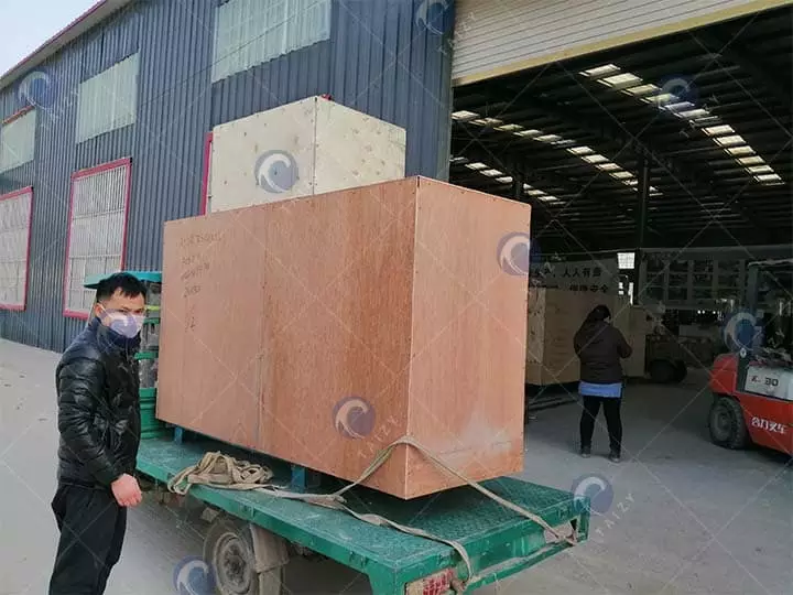 Shipping Of The Corn Grits Milling Machine